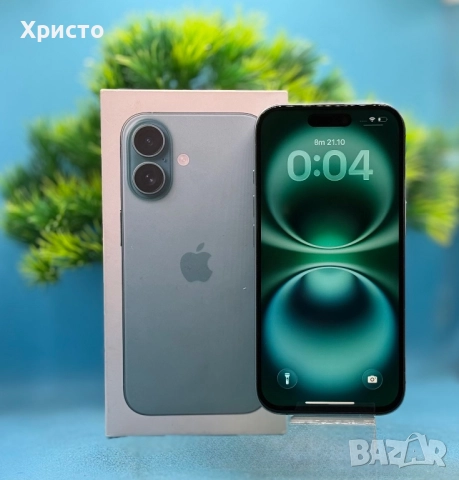 Apple iPhone 16, 128GB, 5G, Teal, снимка 3 - Apple iPhone - 52128424