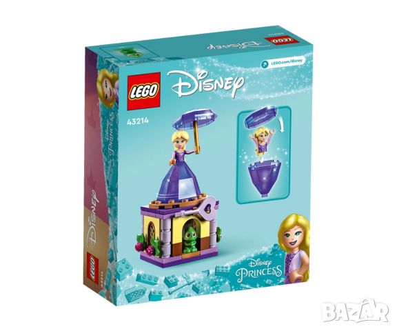 	LEGO® Disney Princess™ 43214 - Рапунцел се върти, снимка 2 - Конструктори - 45544198