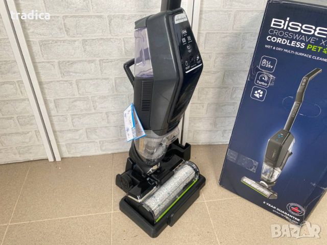 Многофункционална прахосмукачка моп BIssell CrossWave X7 Cordless Pet, снимка 2 - Прахосмукачки - 45451852