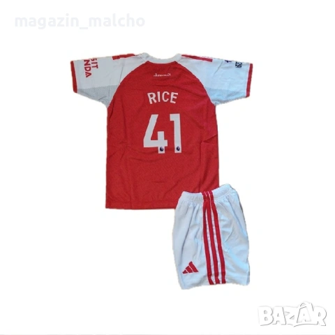 ДЕТСКИ ФУТБОЛЕН ЕКИП - ADIDAS FC ARSENAL RICE 41; размери: 104/116, 128, 140, 152, 164 и 176 см., снимка 2 - Детски комплекти - 53526757