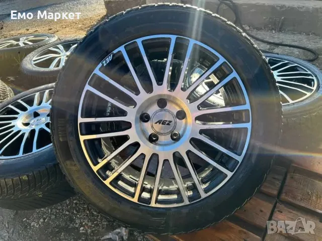 Джанти със зимн гуми - Michelin 225 55 18, снимка 3 - Гуми и джанти - 48828498