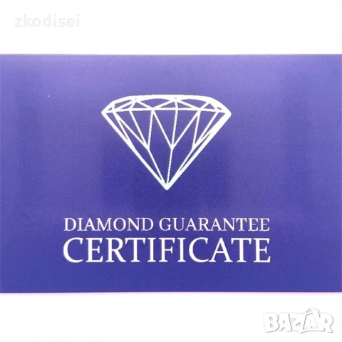 Златен дамски пръстен с диамант 0,14Ct. чистота:SI размер:54 модел:34033-1, снимка 5 - Пръстени - 53115937