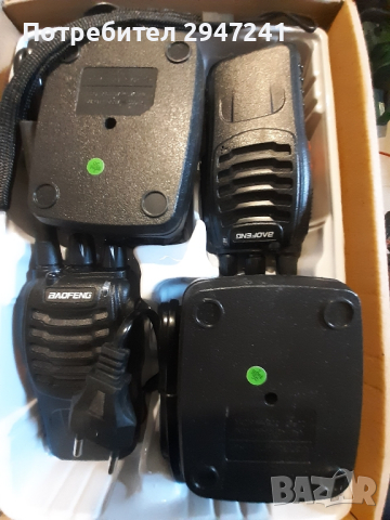 комплект две уоки токи със слушалки зарядни и батерии, снимка 5 - Празнични оферти - 45014306