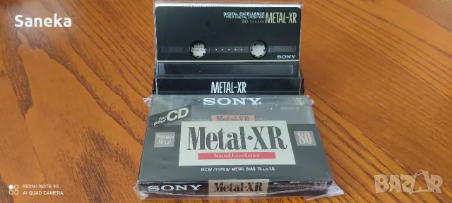 SONY METAL-XR 80,90, снимка 3 - Аудио касети - 49985128