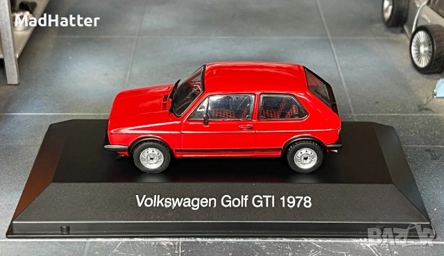 Volkswagen VW Golf I GTI - 1/43 - IXO/Altaya - Колекционерски модел, снимка 5 - Колекции - 54275869