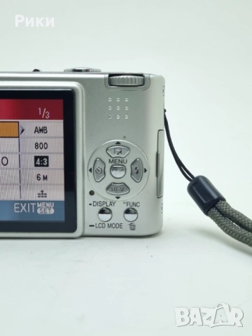 Panasonic Digital Camera Lumix DMC-FX10 6.0MP Silver Tested, снимка 7 - Фотоапарати - 53804569