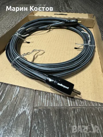 Audioquest Black Lab subwoofer cable 2.0m, снимка 4 - Други - 47250157