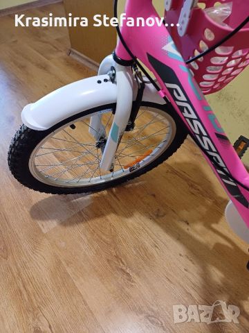 детско розово  колело-20", снимка 3 - Детски велосипеди, триколки и коли - 45253424