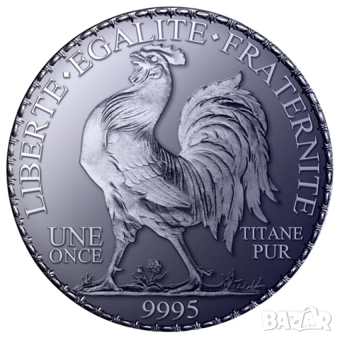 Титан монети (1 Troy Ounce Titanium), снимка 7 - Нумизматика и бонистика - 53934363