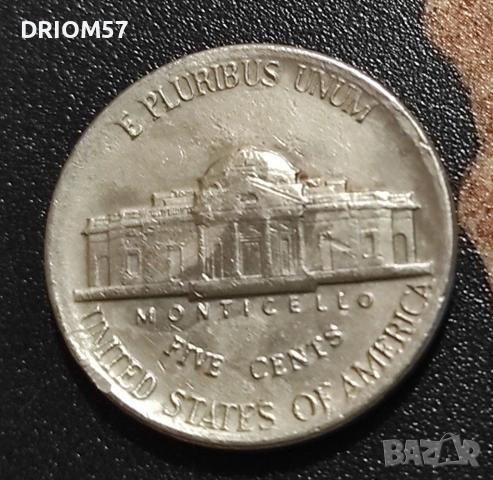 Монети САЩ - 2 бр. [1985-2000], снимка 2 - Нумизматика и бонистика - 53302989