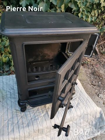 Чугунена печка на дърва 8kW, снимка 5 - Отоплителни печки - 54167314