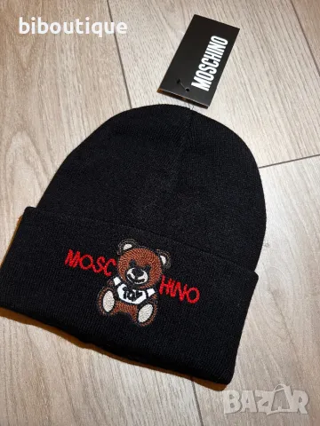 Зимна Шапка MOSCHINO, снимка 2 - Шапки - 47654467