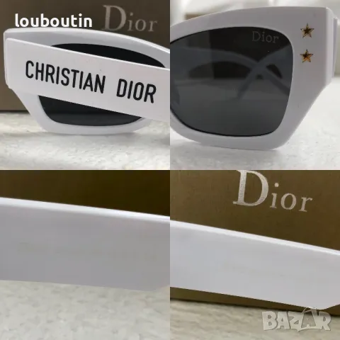 Dior дамски слънчеви очила 3 цвята бели черни , снимка 7 - Слънчеви и диоптрични очила - 47154181