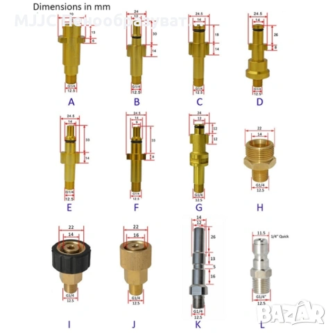 MJJC S V3.0 – Универсален Пенообразувател за Водоструйки Karcher, Nilfisk, Lavor, Bosch, Parkside, снимка 6 - Други инструменти - 53386072