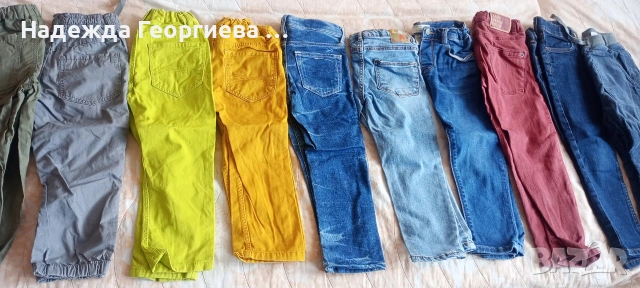 Маркови дънки и панталони за момче 3 - 4 години