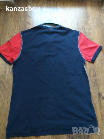 Napapijri Eishop Short Sleeve Polo Shirt - страхотна мъжка тениска М, снимка 10 - Тениски - 45344204