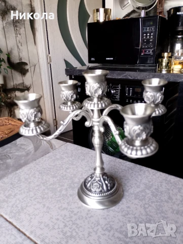 Свещници, снимка 3 - Декорация за дома - 50665882