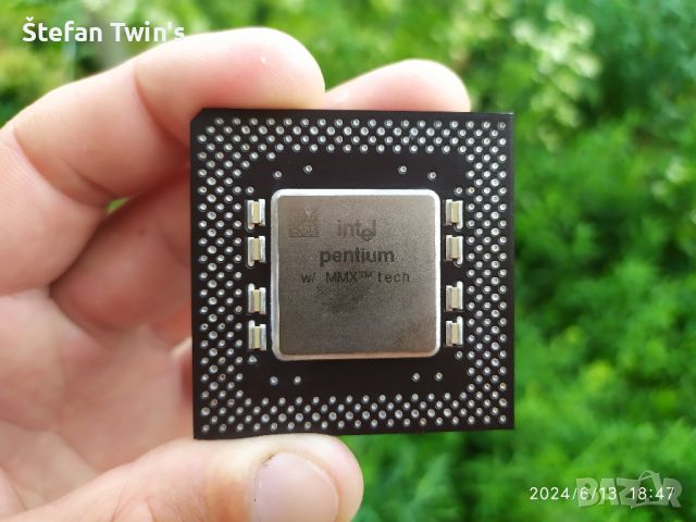 ✅ Intel® Pentium® w/MMX™ 200MHz/66MHz/CPU/Socket 7 (PGA321), снимка 9 - Процесори - 46280479