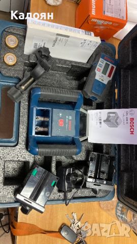 Bosch GLR 400 ротационен лазерен нивелир, снимка 2 - Други инструменти - 45508206