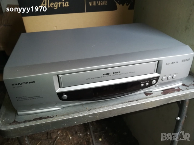 SINUDYNE SV14232S VIDEO-ВНОС SWISS 0911251733LCHERY2, снимка 5 - Плейъри, домашно кино, прожектори - 52353015