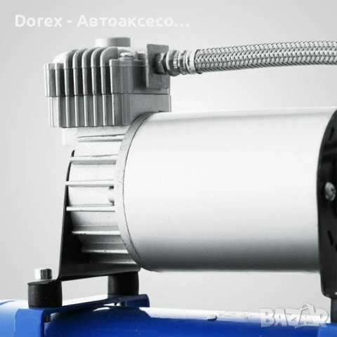 Компресор за въздух 12V, 150psi, 8 бара, 6 л., (за тромби, помпене, боядисване и др.), снимка 6 - Аксесоари и консумативи - 54192180