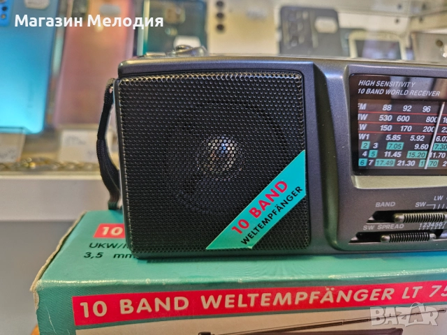 Радио LIFETEC LT 7514 В отлично техническо и визуално състояние., снимка 6 - Радиокасетофони, транзистори - 52387366