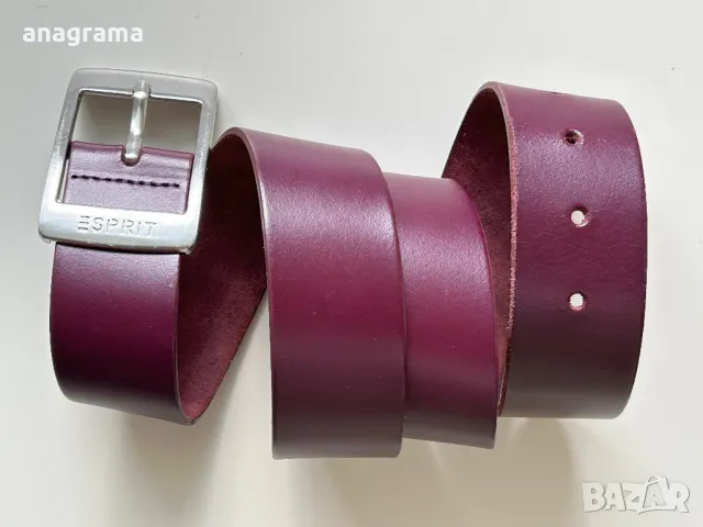 Esprit leather belt кожен широк колан в перфектно състояние , снимка 3 - Колани - 47238077