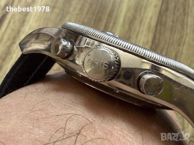 Oris Flight Timer R4118 Limited Edition Chronograph/ETA 7750-Oris 674/44mm, снимка 7 - Мъжки - 54048465