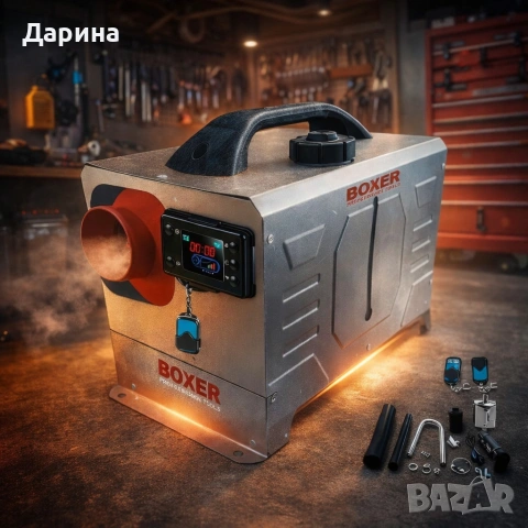 Професионален Дизелов Отоплител (Печка) 12kW Boxer BX-3430/31/32 – 3 в 1, снимка 3 - Други стоки за дома - 53742622