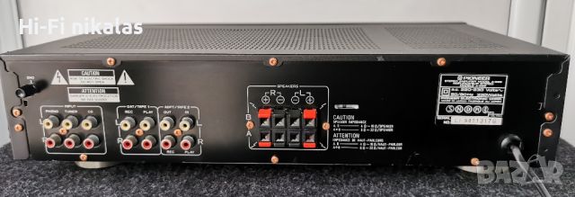 стерео усилвател PIONEER A-229, снимка 6 - Ресийвъри, усилватели, смесителни пултове - 45353023