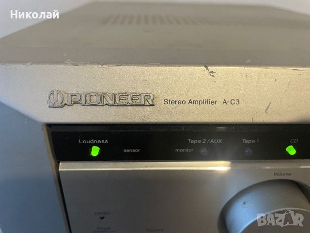 PIONEER A-C3 УСИЛВАТЕЛ, снимка 6 - Ресийвъри, усилватели, смесителни пултове - 46239335