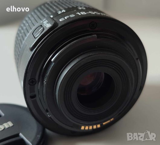 Обектив Canon Zoom Lens EF-S 18-55mm Ф58мм, снимка 8 - Обективи и филтри - 45351356