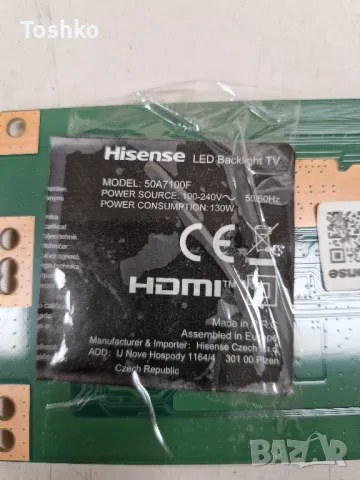 HISENSE 50A7100F TCON BOARD CV500U2-T01-CB-1 PANEL HD500X1U91-L3, снимка 3 - Части и Платки - 43927767