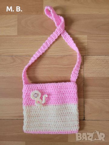 Детски ръчно плетени чанти, снимка 3 - Чанти - 46410674