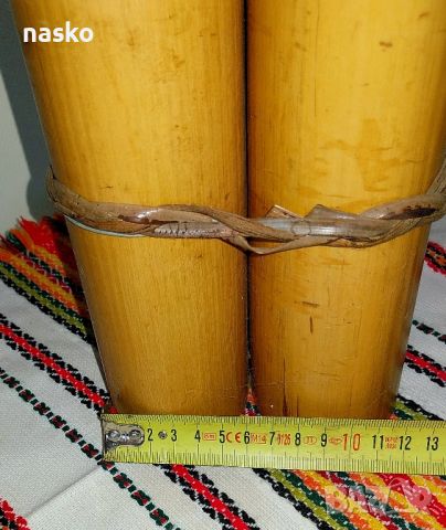 Свещник от бамбук, снимка 7 - Други ценни предмети - 46433542