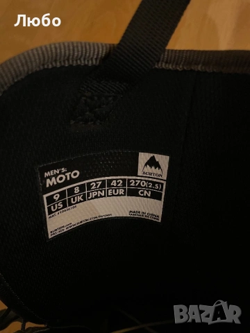 Burton Moto - сноуборд обувки, снимка 5 - Зимни спортове - 53225583