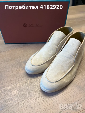 Мъжки велурени обувки, снимка 2 - Мокасини - 51215508