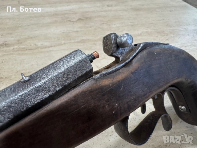 Рядък капсулен пистолет, пищов, револвер, снимка 6 - Антикварни и старинни предмети - 52042090
