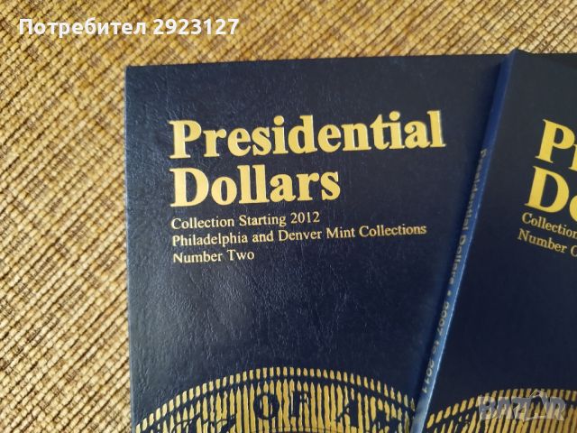 ДВА ЧИСТО НОВИ АЛБУМА ЗА МОНЕТИ ОТ 1 ДОЛАР "PRESIDENTAL DOLARS", снимка 3 - Нумизматика и бонистика - 46549877