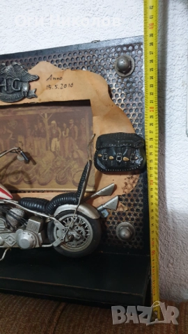 Рокерски макет на Харли, снимка 9 - Антикварни и старинни предмети - 52677476