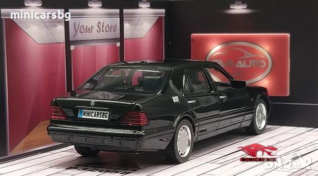 Метални колички: Mercedes-Benz S-Class W140, снимка 2 - Колекции - 46054930