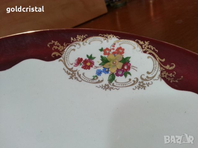 Френски порцелан плато чинии, снимка 9 - Антикварни и старинни предмети - 45270734