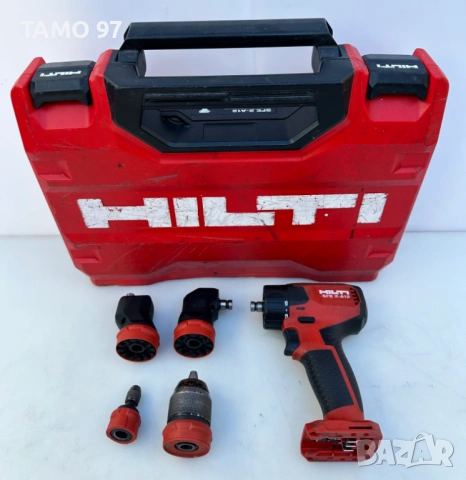 Hilti SFE 2-A12 - Акумулаторен винтоверт с приставки 12V