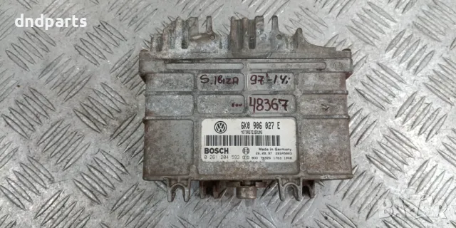 Компютър Seat Ibiza 1.4i 1997г. 6K0906027E 0261204593 