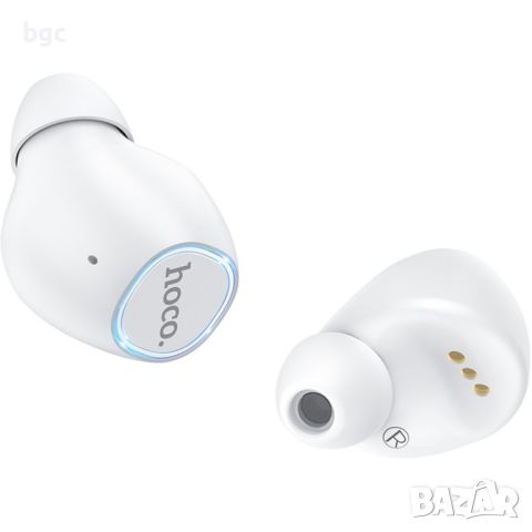Слушалки bluetooth Hoco ES37 Treasure True Wireless, Бял - 24 месеца гаранция, снимка 3 - Bluetooth слушалки - 46410238
