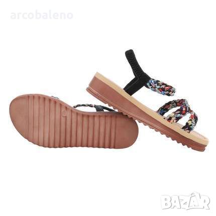 Дамски сандали на клин, 4цвята , снимка 11 - Сандали - 45770411