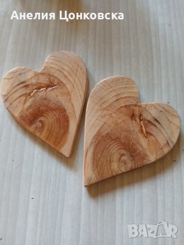 "Сърца"от дърво , снимка 5 - Сувенири от дърво - 45480639