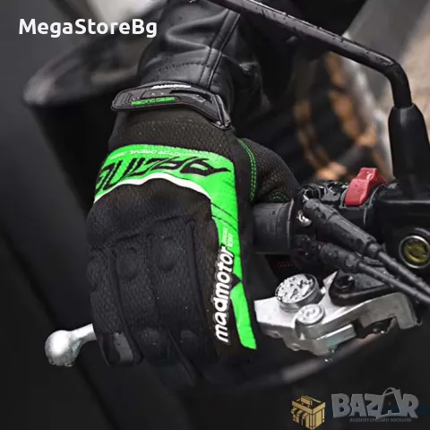 Ръкавици за мотор PA1022 - M,L,XL,XXL - 2 БР/К-Т - Зелени, снимка 3 - Аксесоари и консумативи - 49470494
