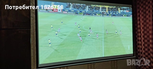 3D Андроид проектор + екран, снимка 3 - Плейъри, домашно кино, прожектори - 52619377