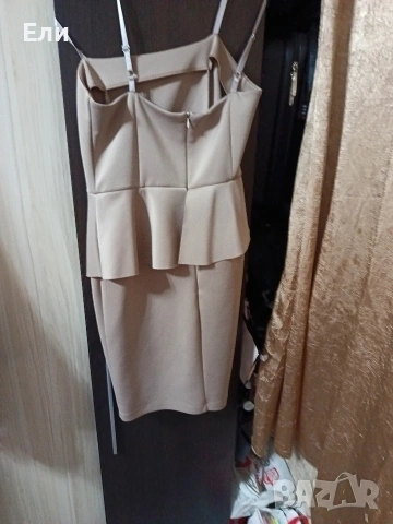 Рокля и сако в бежово, снимка 4 - Сака - 53057057